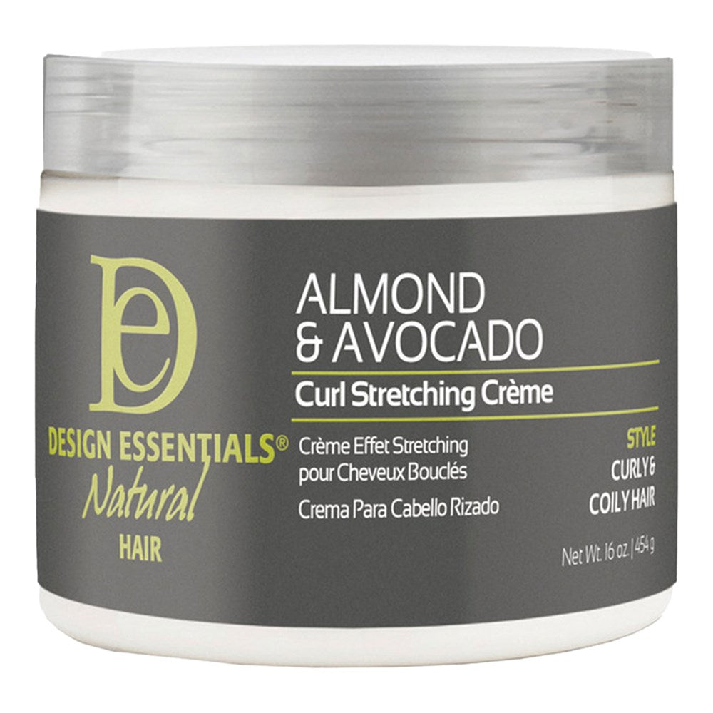 Design Essentials Almond & Avocado Curl Stretching Creme 16oz