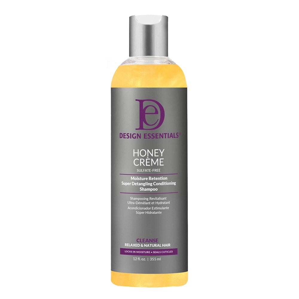 Design Essentials Honey Creme Moisture Retention Super Detangling Conditioning Shampoo