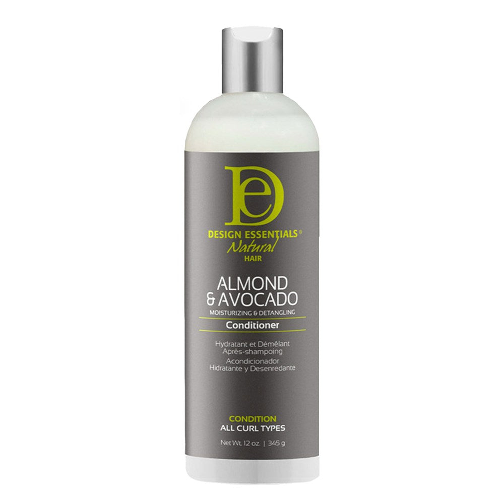 Design Essentials Almond & Avocado Moisturizing & Detangling Conditioner 12oz