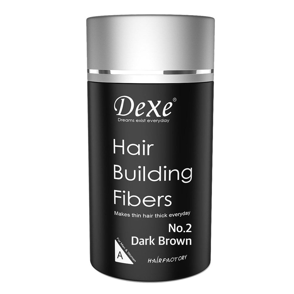 Dexe Hair Building Fibers - Dark Brown