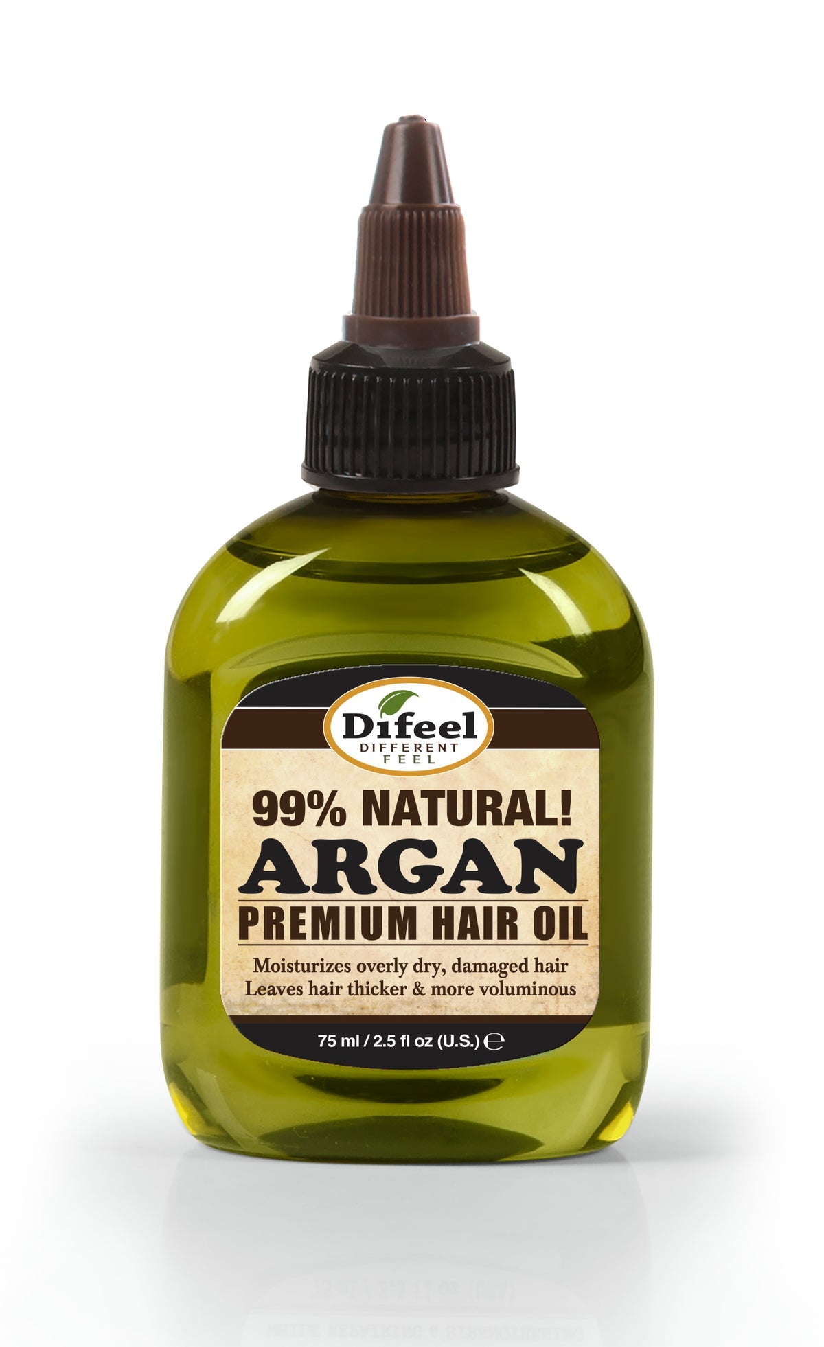 Difeel Premium Natural Hair Oil - Argan Oil 2.5oz