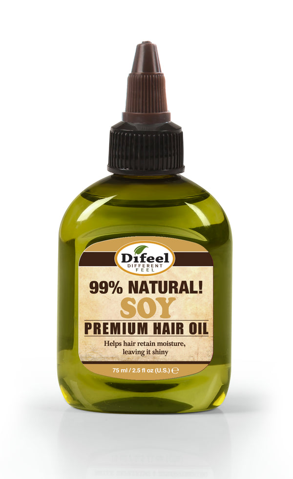 Difeel Premium Natural Hair Oil - Soy Oil