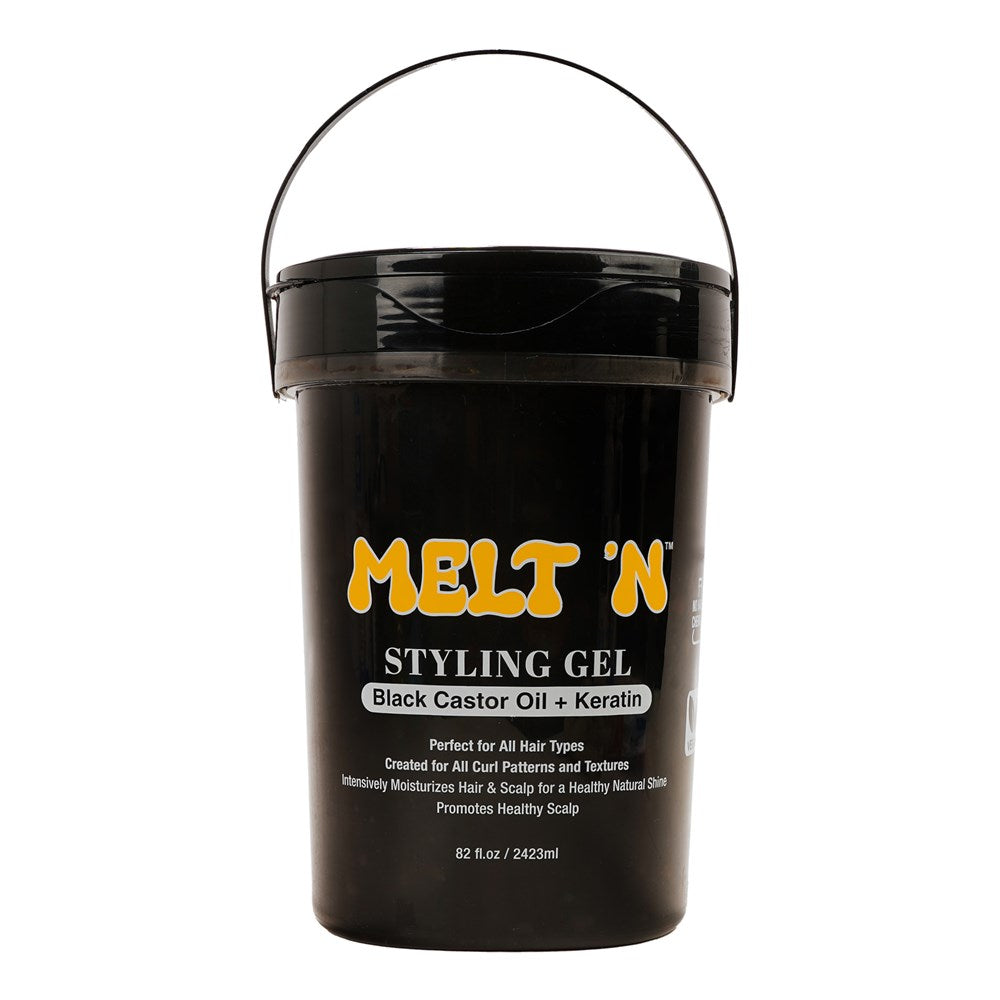 EBIN Melt'N Styling Gel - Black Castor Oil + Keratin 82oz