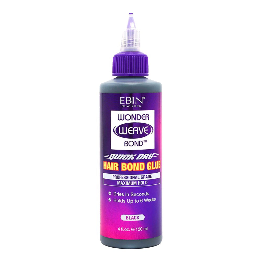 EBIN Wonder Weave Bond Hair Bond Glue - Black 4oz