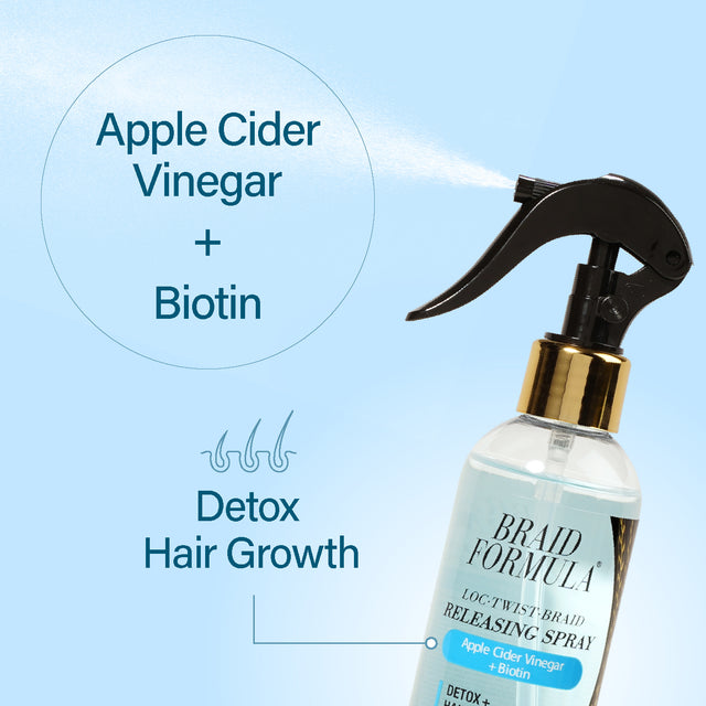 EBIN Braid Formula Loc. Twist. Braid. Releasing Spray - Biotin