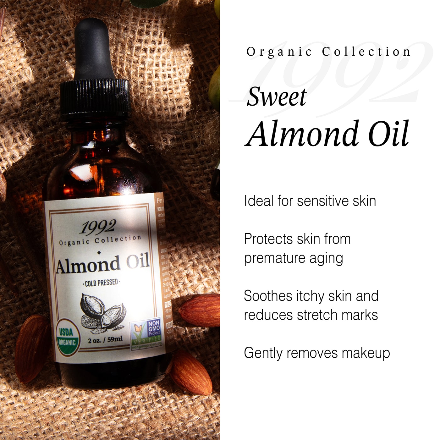 Tropic Isle Living 1992 Organic Collection - Almond Oil