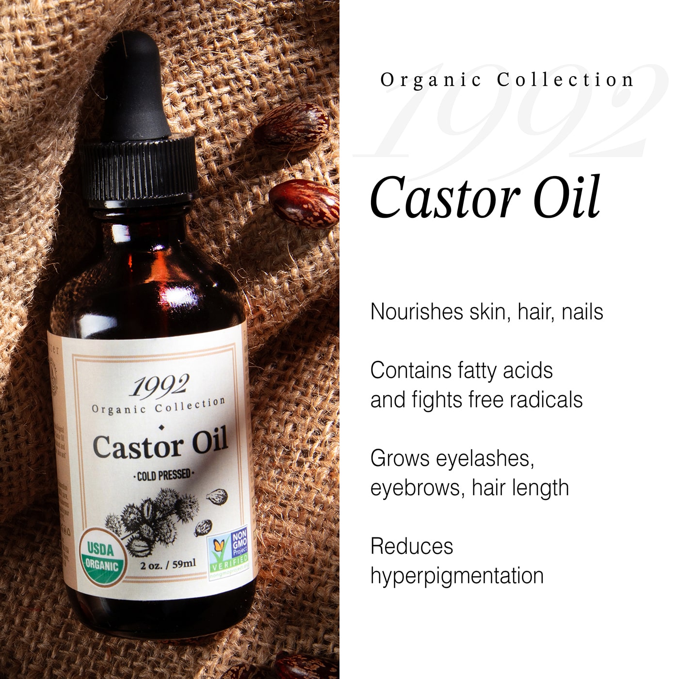 Tropic Isle Living 1992 Organic Collection - Castor Oil