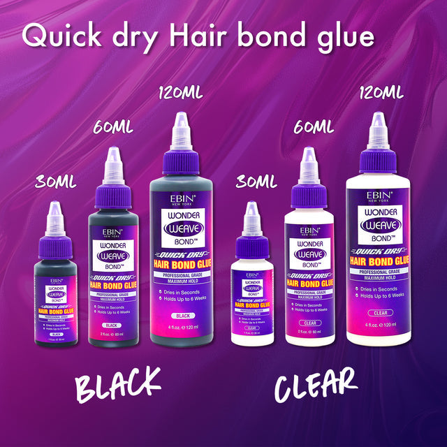 EBIN Wonder Weave Bond Hair Bond Glue - Clear