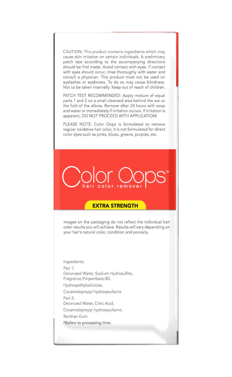 Color Oops Extra Strength Hair Color Remover
