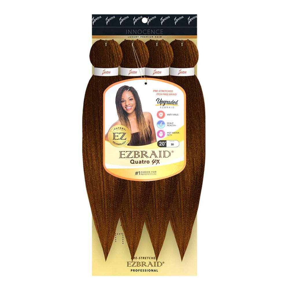 EZBRAID Professional 4X Pre-Stretched Braid 20" (40")