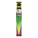 EZBRAID Rainbow 3-Tone Color Pre-Stretched Braid 30"