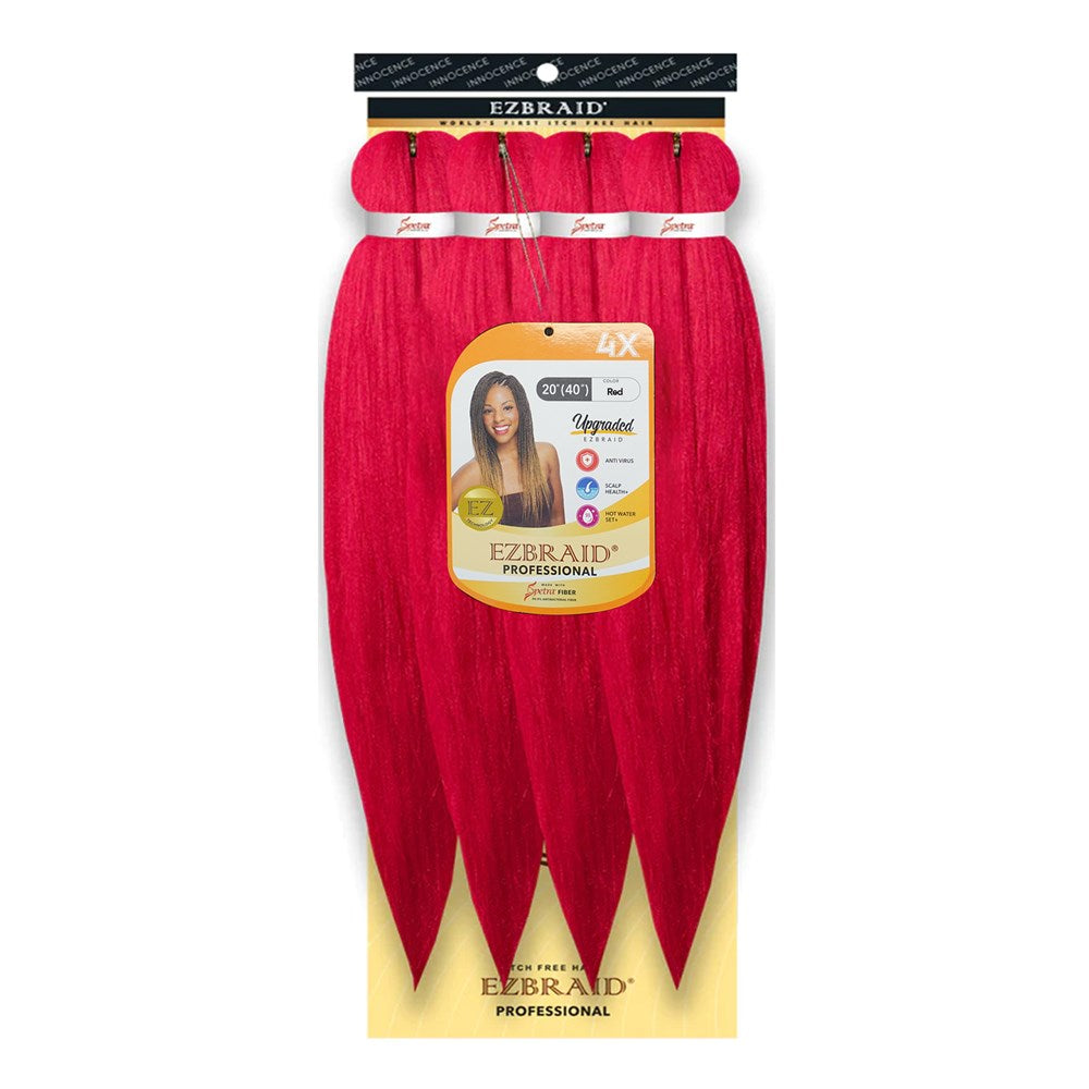 EZBRAID Professional 4X Pre-Stretched Braid 20" (40")