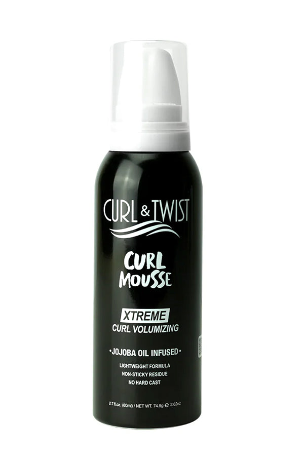 EBIN Curl & Twist Curl Mousse - Xtreme Curl Volumizing 2.7oz