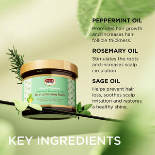 African Pride Feel It Formula Peppermint, Rosemary & Sage Strengthening Balm
