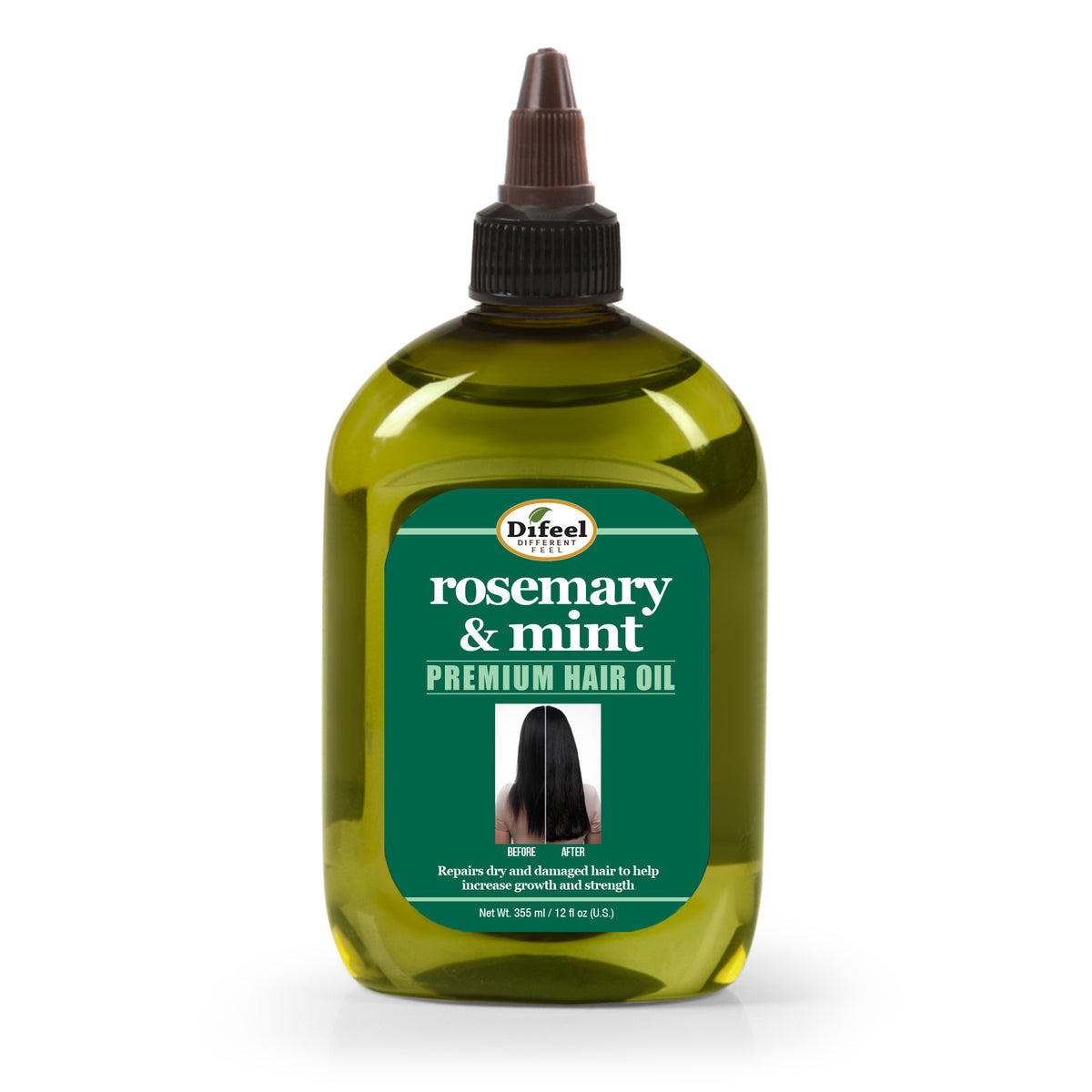 Difeel Rosemary & Mint Premium Hair Oil 12oz