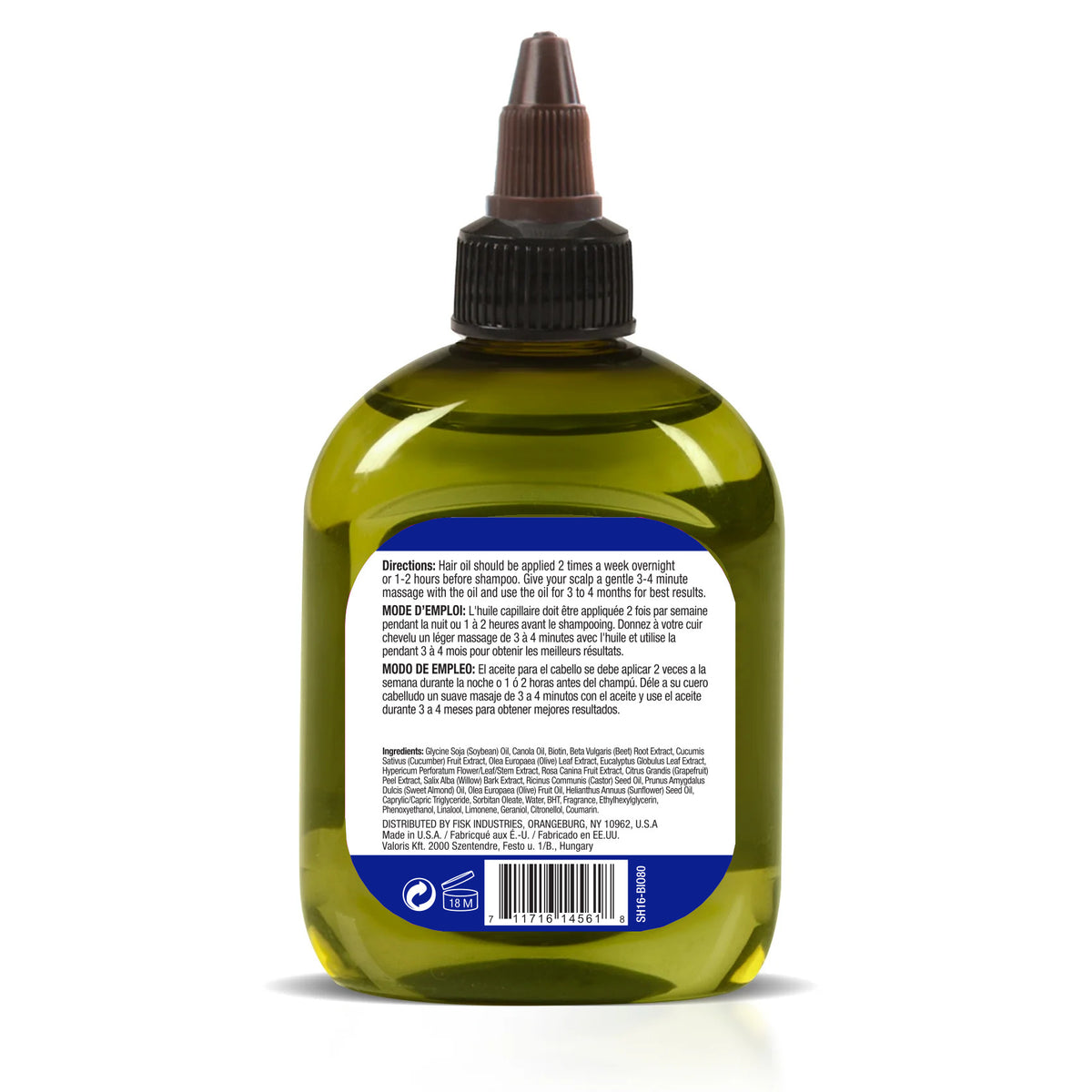 Difeel Biotin Pro-Growth Premium Hair Oil 2.5oz