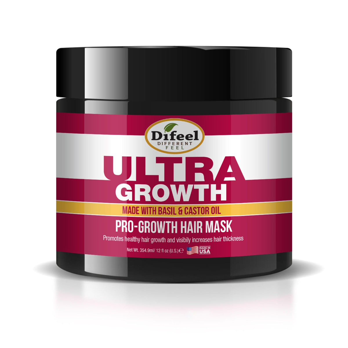 Difeel Ultra Growth Basil & Castor Oil Pro-Growth Hair Mask