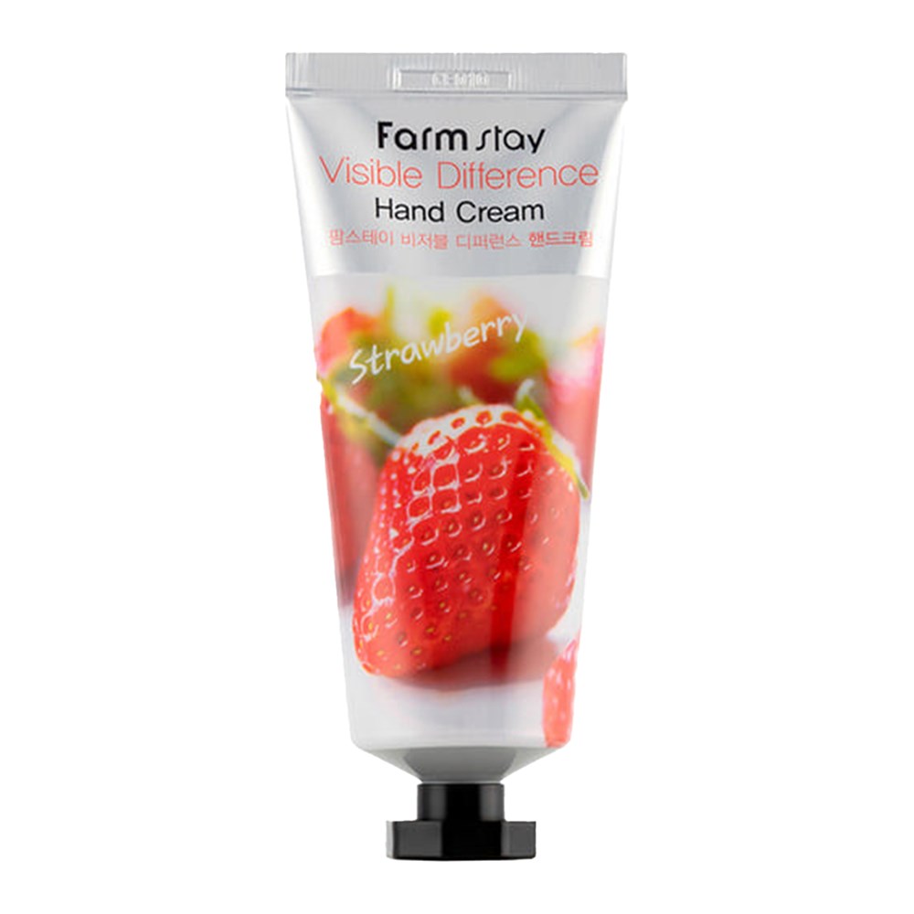 FarmStay Visible Difference Hand Cream - Strawberry