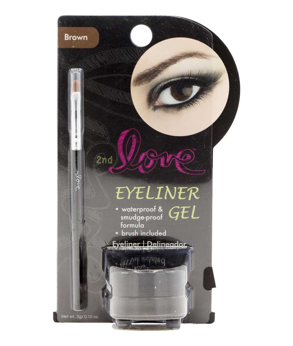 2nd Love Eyeliner Gel - Brown