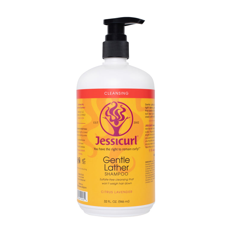 Jessicurl Gentle Lather Shampoo 32oz Citrus Lavender
