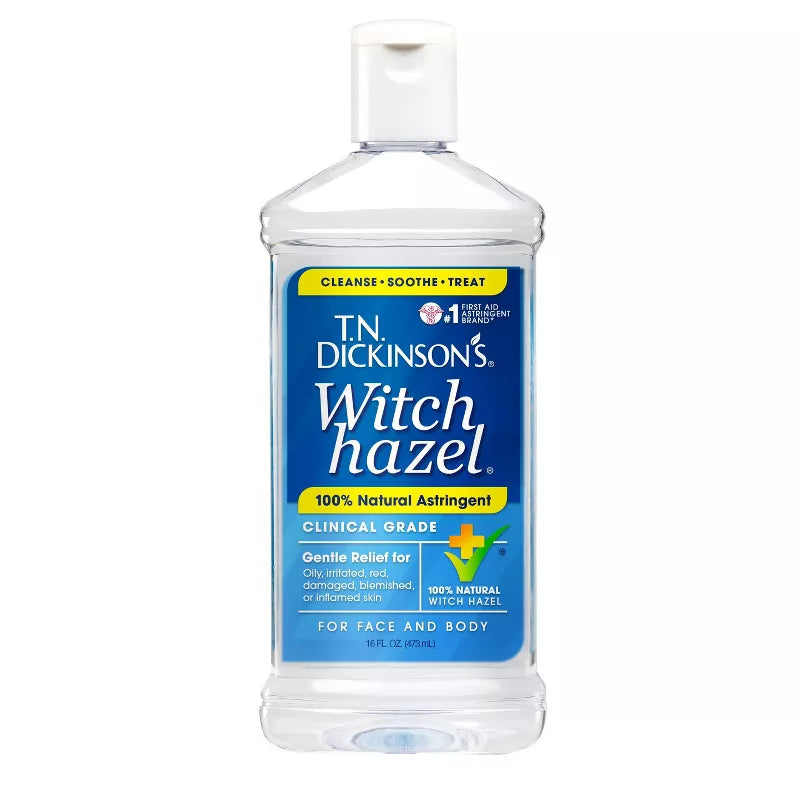 T.N. Dickinson's Witch Hazel 100% Natural Astringent 16oz
