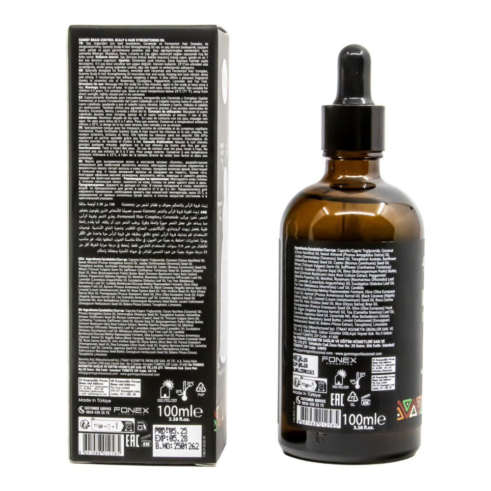 Gummy Professional Braid Control Scalp & Hair Oil
