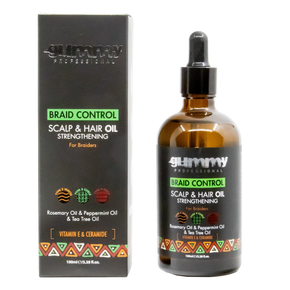 Gummy Professional Braid Control Scalp & Hair Oil