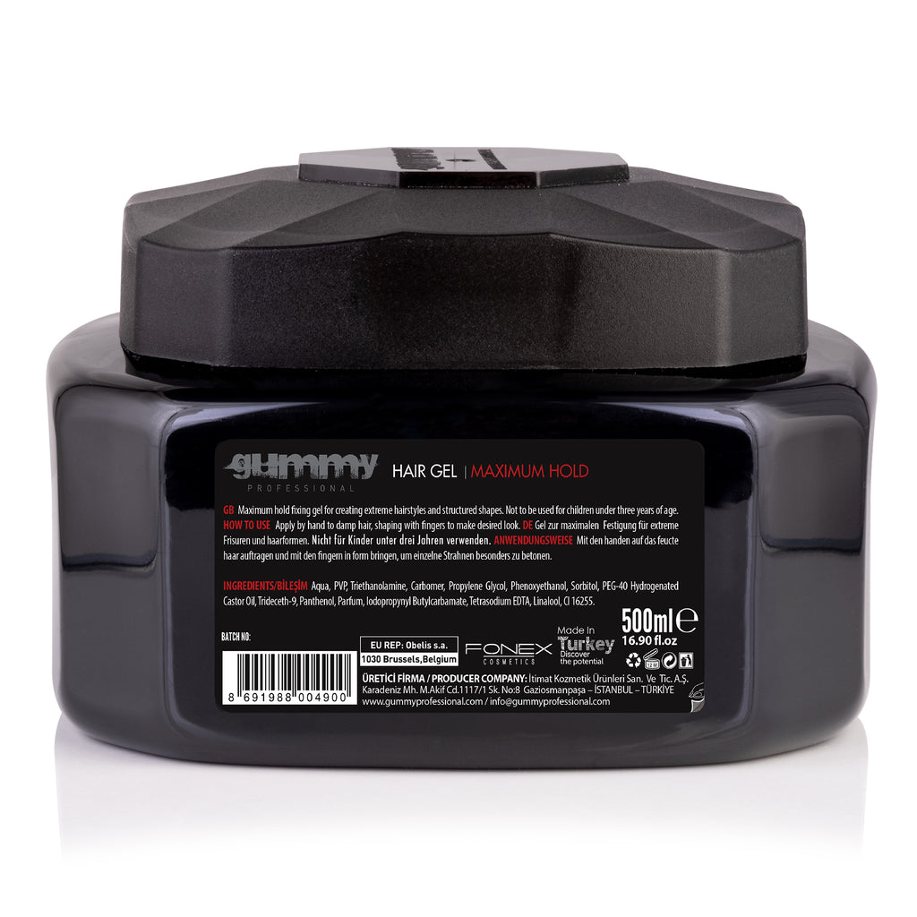Gummy Professional Hair Gel - Maximum Hold