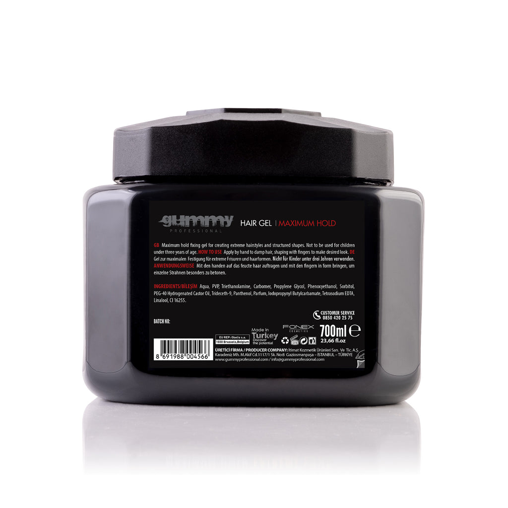 Gummy Professional Hair Gel - Maximum Hold