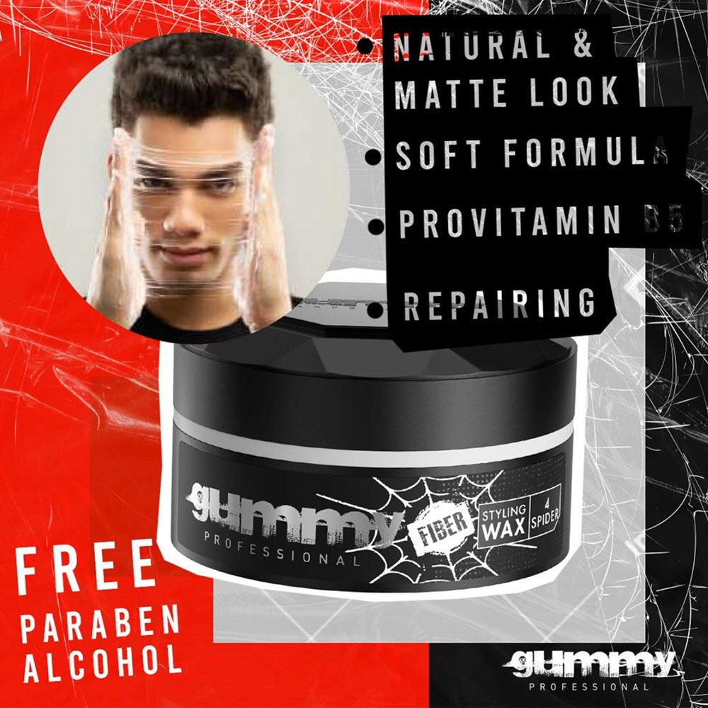 Gummy Professional Styling Wax - Fiber Spider