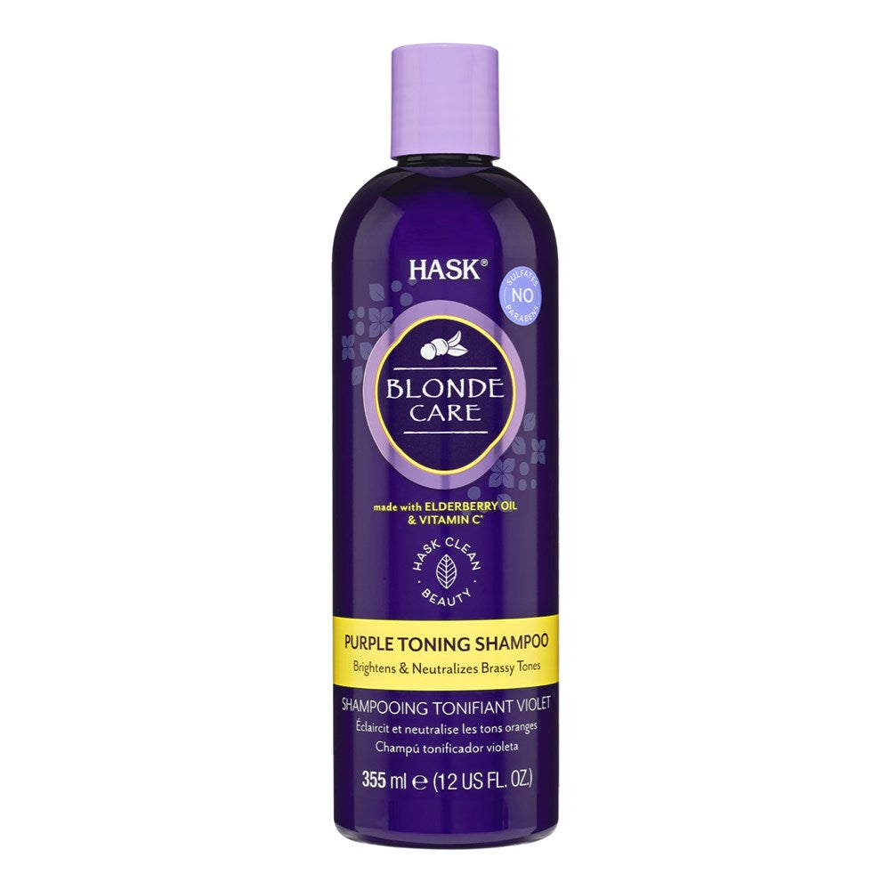 Hask Blonde Care Purple Toning Shampoo