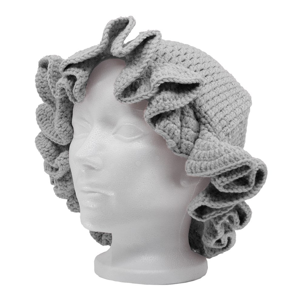 Buy gray Handmade Knitted Bucket Hat