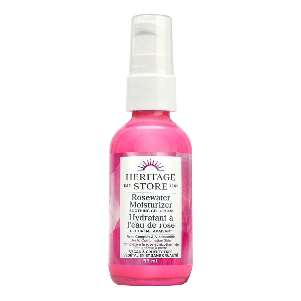 Heritage Store Rosewater Moisturizer Soothing Gel Cream