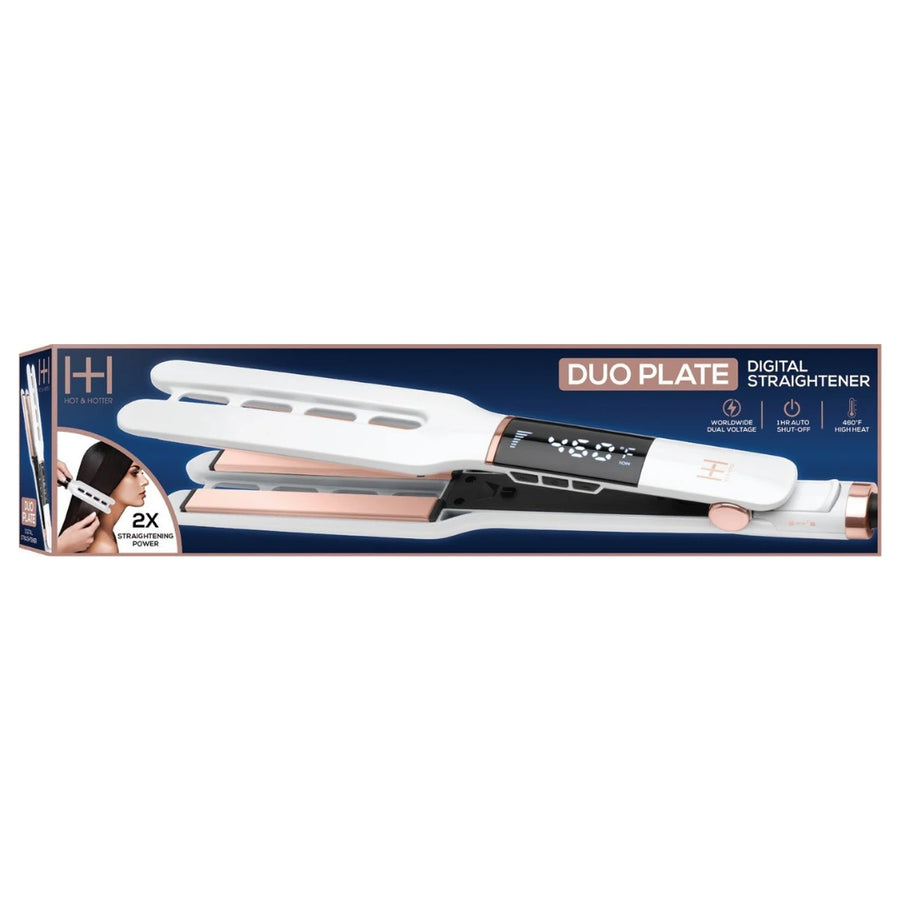 Hot & Hotter Dual Plate Digital Straightener #5939