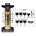 Hot & Hotter Professional Lithium Cordless Clipper - Gold #5785