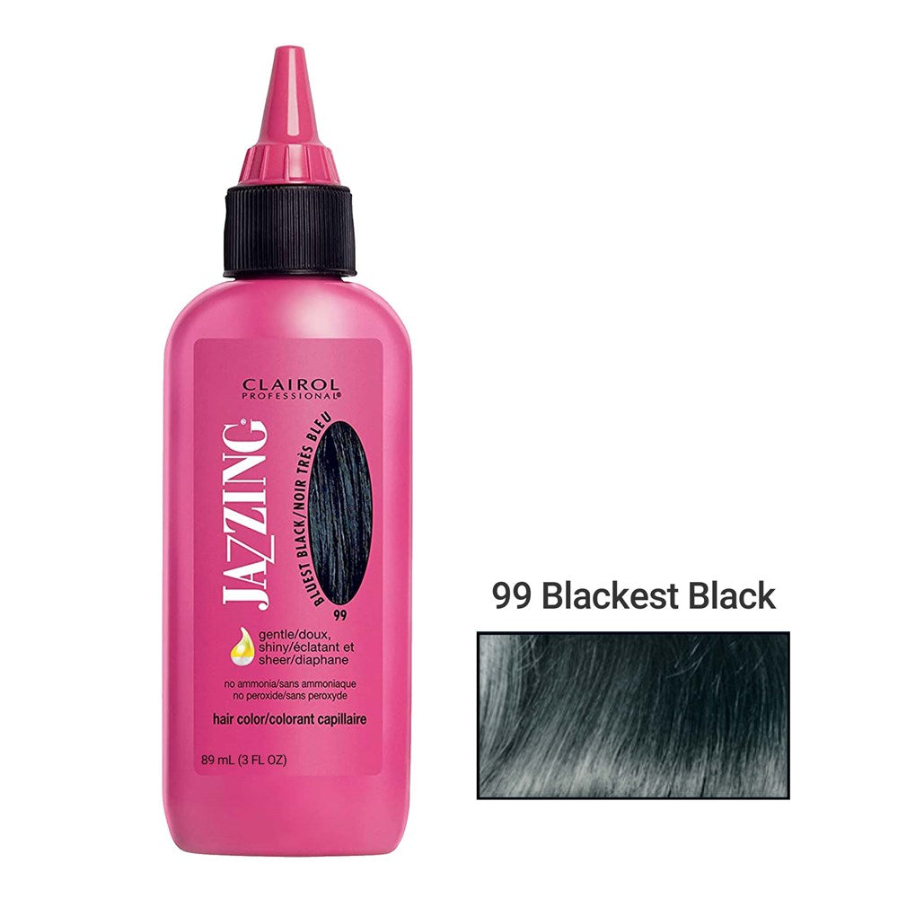 Clairol Professional Jazzing Temporary & Semi Permanent Hair Color - 99 Bluest Black