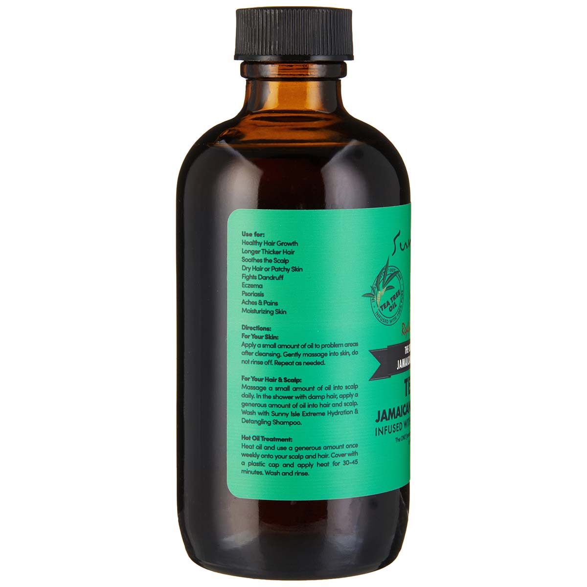 Sunny Isle Jamaican Black Castor Oil - Tea Tree