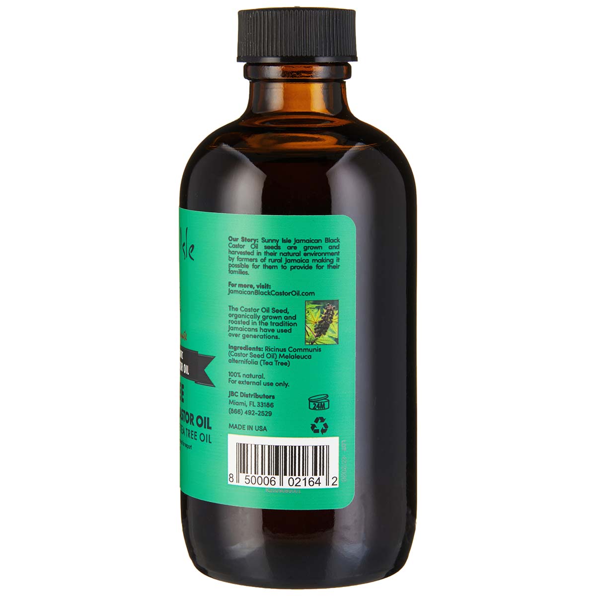 Sunny Isle Jamaican Black Castor Oil - Tea Tree