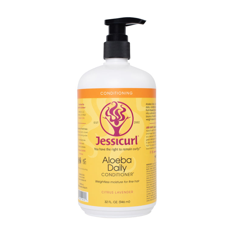 Jessicurl Aloeba Daily Conditioner 32oz Citrus Lavender
