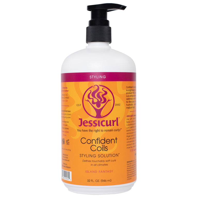 Jessicurl Confident Coils Styling Solution 32oz Island Fantasy