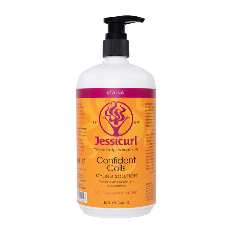 Jessicurl Confident Coils Styling Solution 32oz No Fragrance