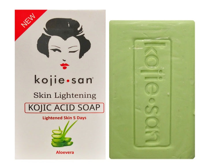 Kojie San Skin Brightening Kojic Acid Soap  w/ Aloe Vera