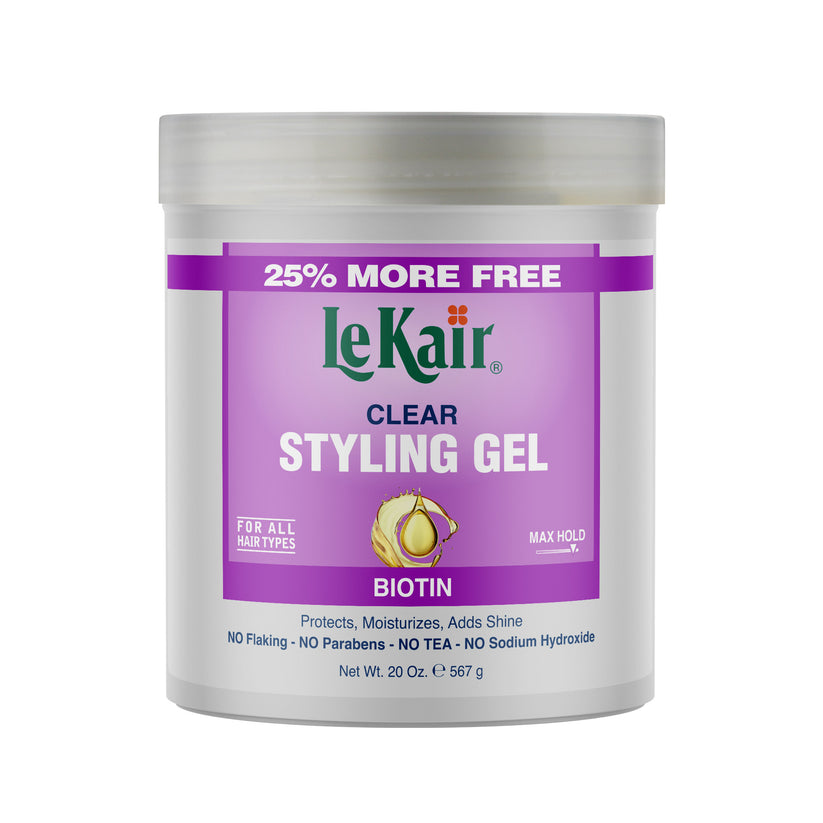 LeKair Clear Styling Gel - Biotin