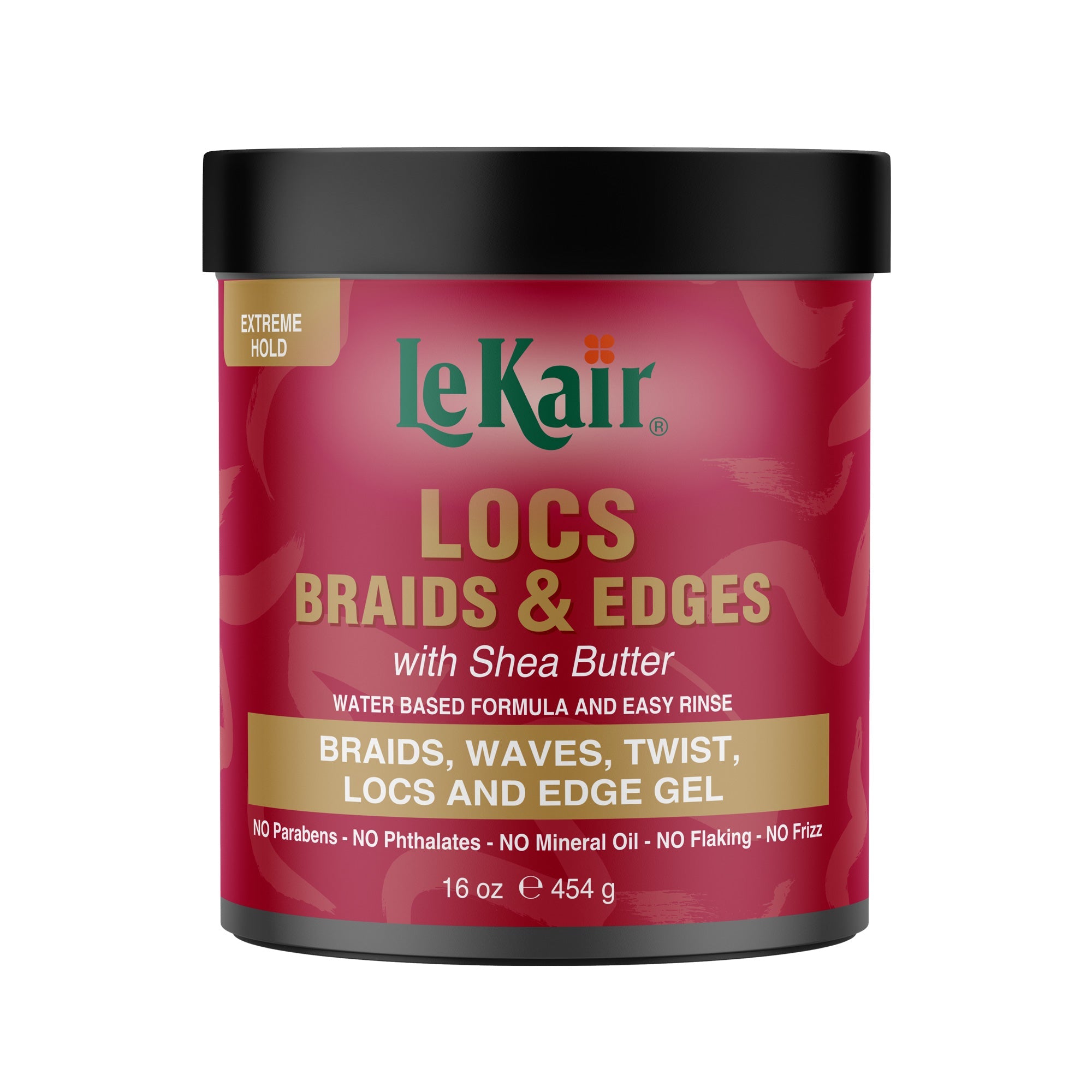 LeKair Locs, Braids & Edges Gel 16oz