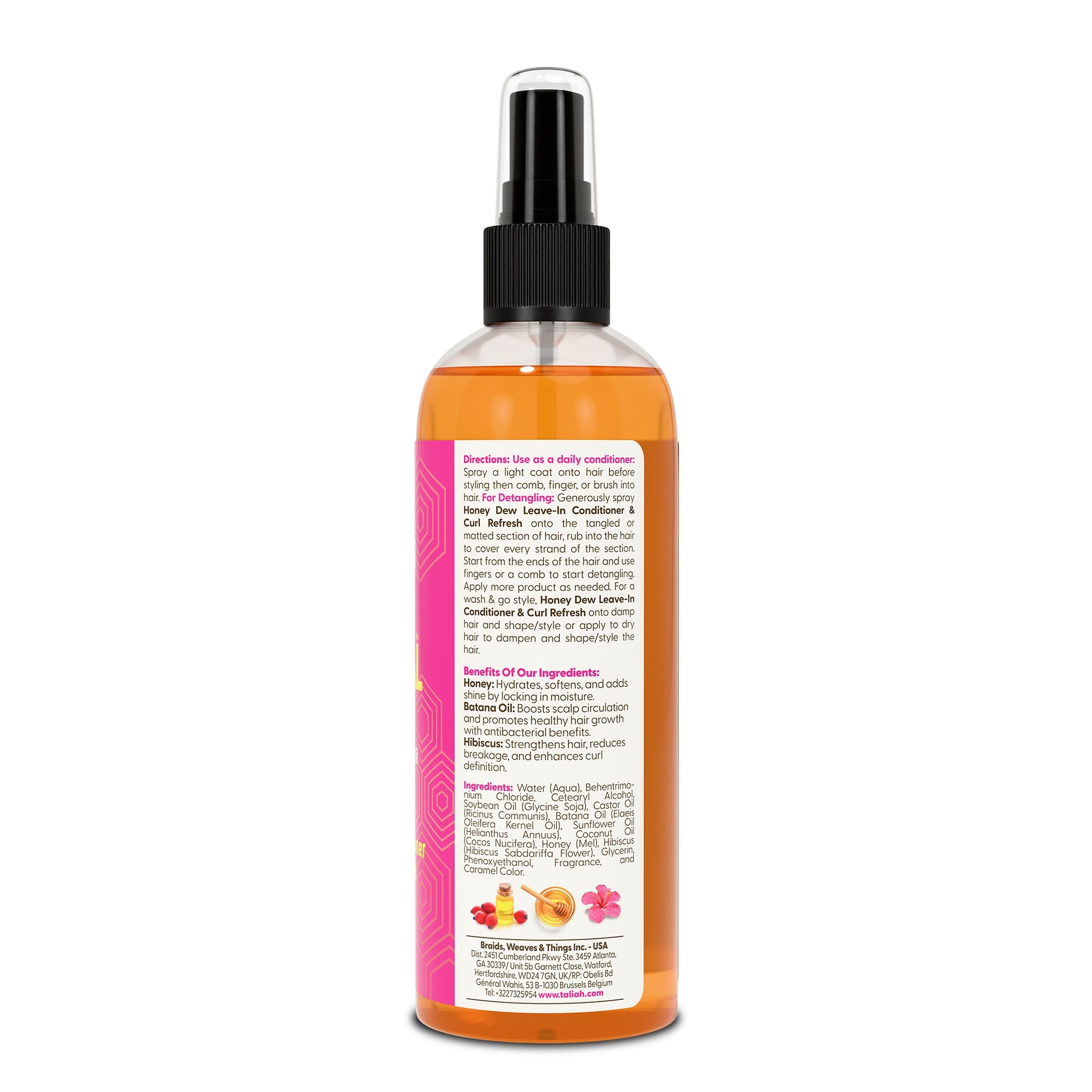 Taliah Waajid Love My Natural Hair Honey Dew Leave-In Conditioner & Curl Refresh