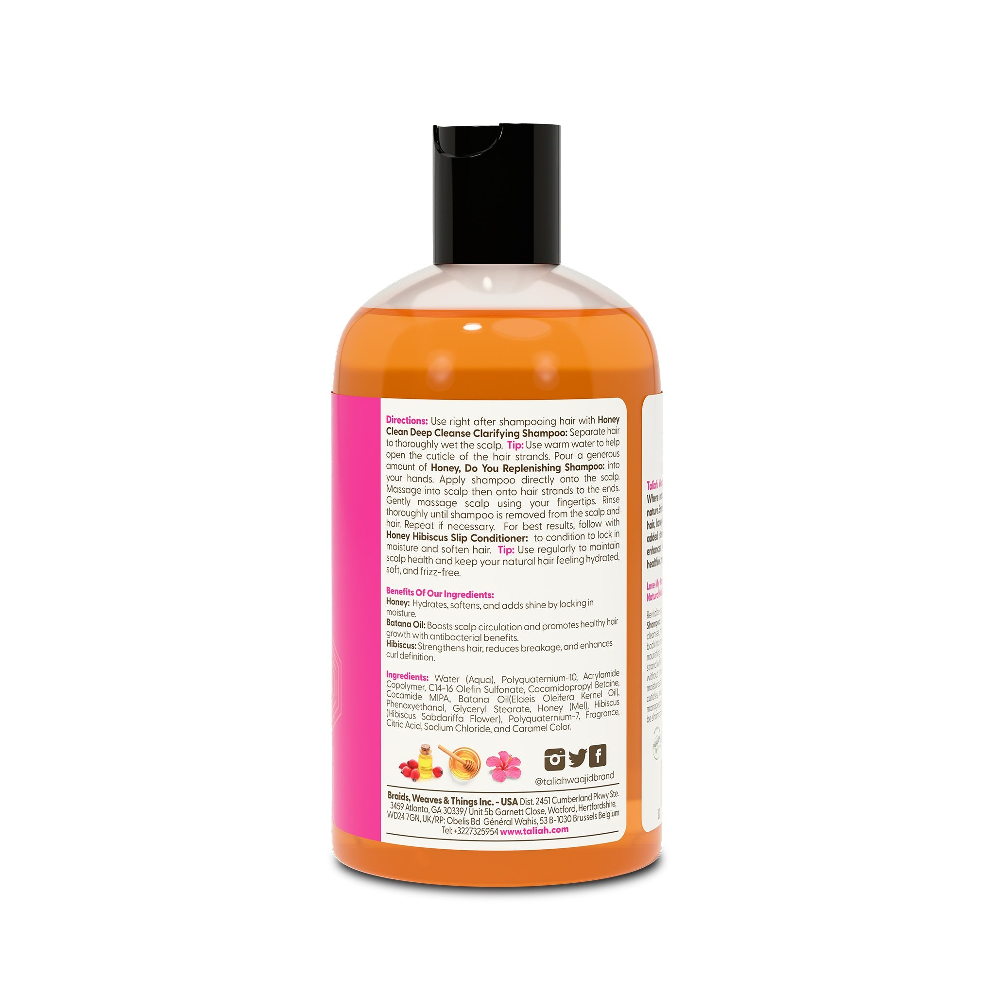 Taliah Waajid Love My Natural Hair Honey, Dew You Replenishing Shampoo