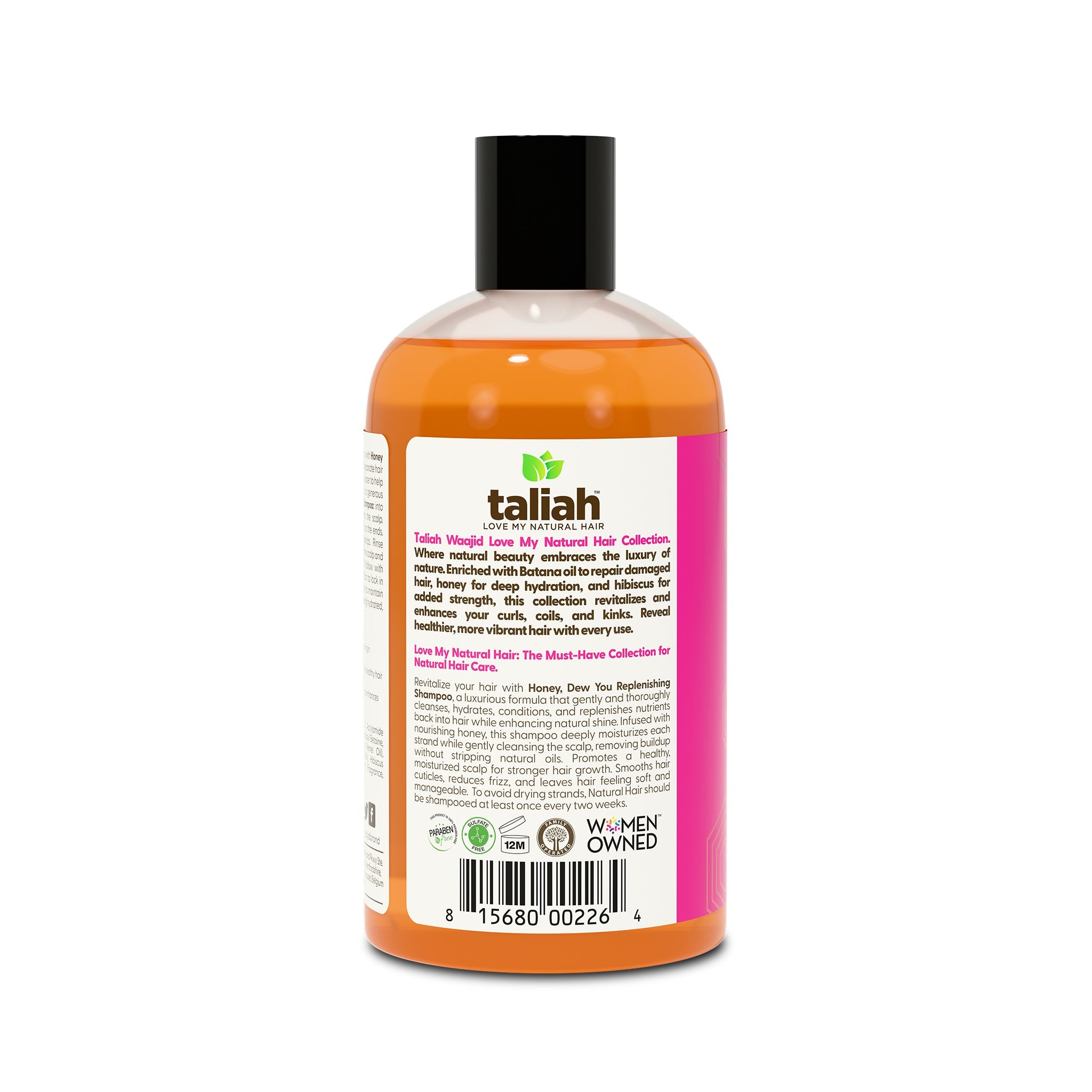 Taliah Waajid Love My Natural Hair Honey, Dew You Replenishing Shampoo