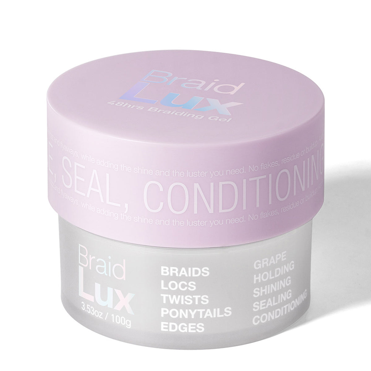 Lux Collection Braid Lux 48hrs Braiding Gel - Grape 3.53oz