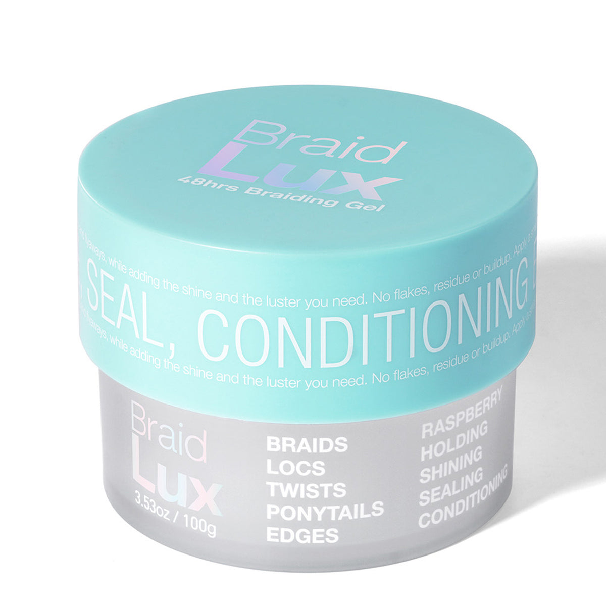 Lux Collection Braid Lux 48hrs Braiding Gel - Raspberry 3.53oz