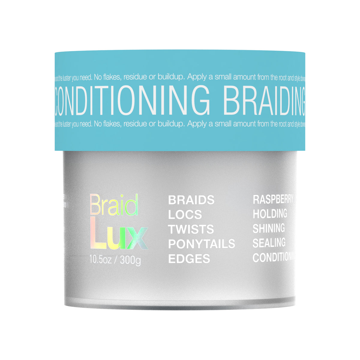 Lux Collection Braid Lux 48hrs Braiding Gel - Raspberry 10.5oz